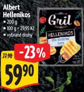 Albert Hellenikos, 200 g 