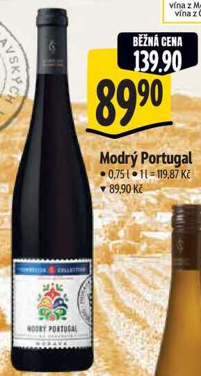 Sommelier Collection Modrý Portugal 0.75l