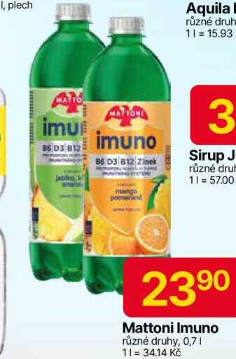 Mattoni Imuno různé druhy, 0,7l
