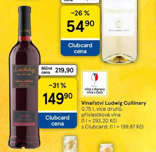 Vinařství Ludwig Cullinary, 0.75 l