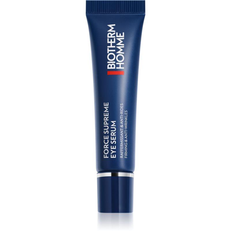 Biotherm Homme Force Supreme zpevňující oční sérum proti vráskám 15 ml