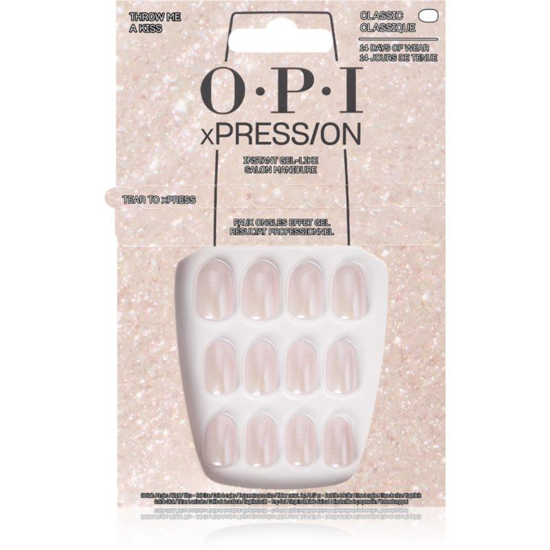OPI xPRESS/ON umělé nehty Throw Me a Kiss 30 ks
