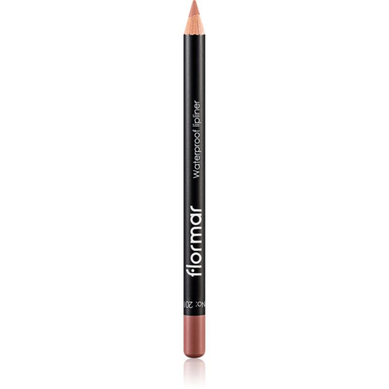 flormar Waterproof Lipliner voděodolná tužka na rty odstín 201 Naturally Nude 1.14 g