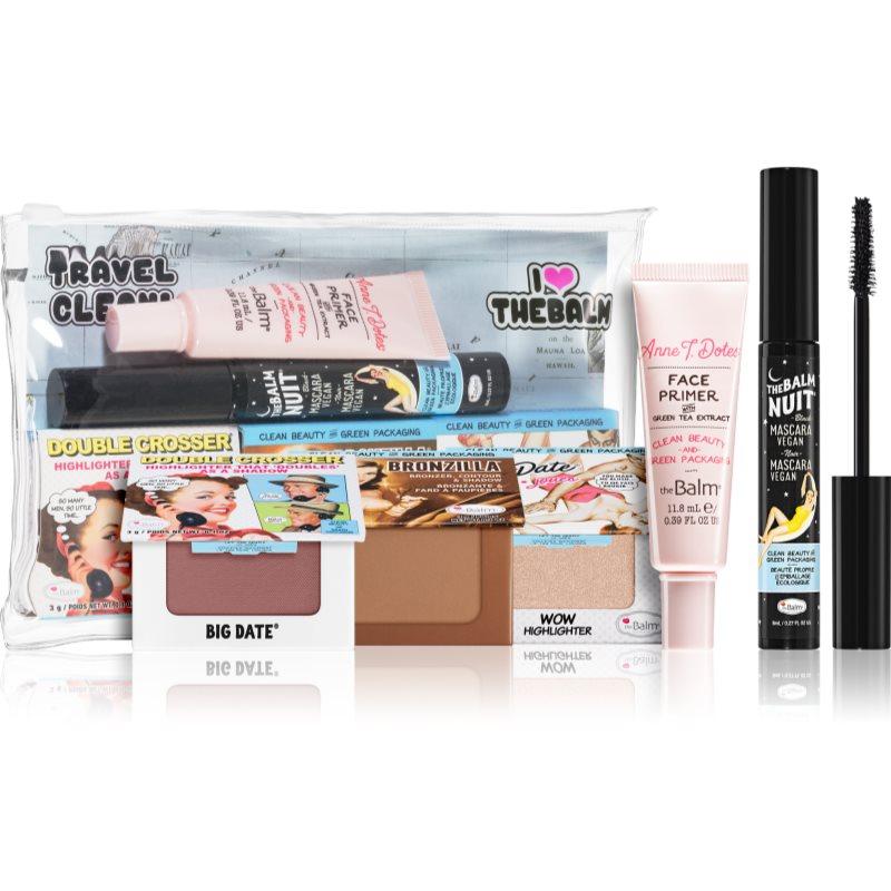 theBalm Clean & Green Travel Kit cestovní sada pro dokonalý vzhled