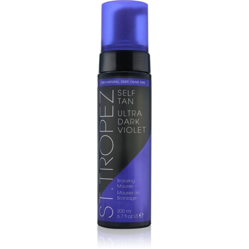 St.Tropez Self Tan Ultra Dark Violet samoopalovací pěna pro snědou pokožku 200 ml