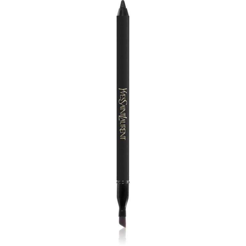Yves Saint Laurent Lines Liberated Liberated Liberated dlouhotrvající tužka na oči pro ženy 01 Unbridled Black 1.2 g