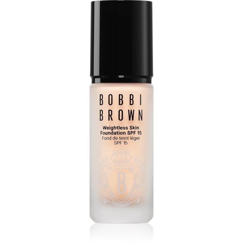 Bobbi Brown Weightless Skin Foundation SPF 15 Mini dlouhotrvající matující make-up s hydratačním účinkem odstín Porcelain 13 ml