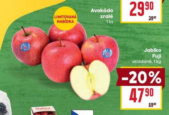 Jablko Fuji skládané, 1 kg