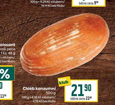 Chléb konzumní 500 g