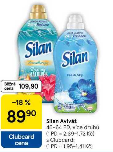 Silan Aviváž, 46-64 PD, více druhů  