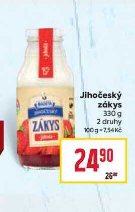 Jihočeský zákys 330 g