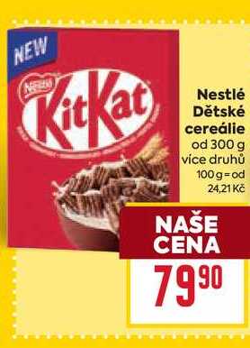 Nestlé Dětské cereálie od 300 g
