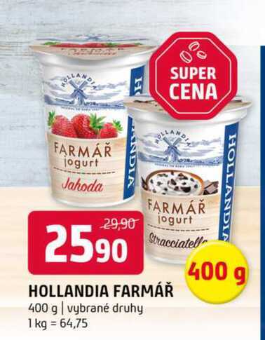 Hollandia farmář 400g