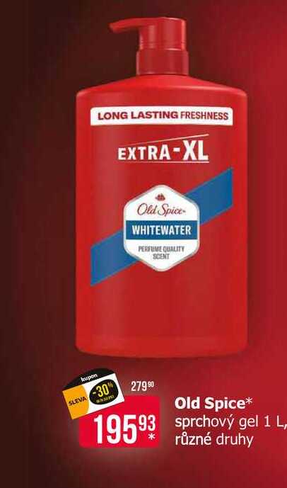 Old Spice sprchový gel 1 L, různé druhy 