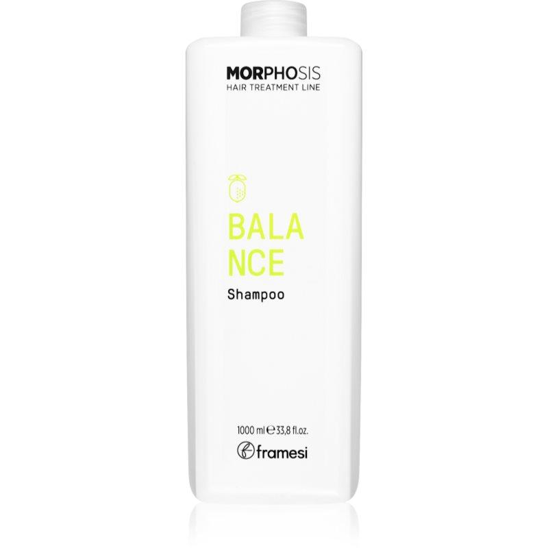 Framesi Morphosis Balance čisticí šampon pro mastné vlasy a vlasovou pokožku 1000 ml