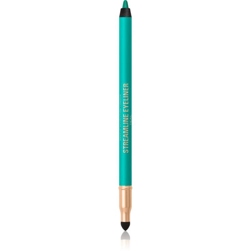 Makeup Revolution Streamline krémová tužka na oči odstín Teal 1,3 g