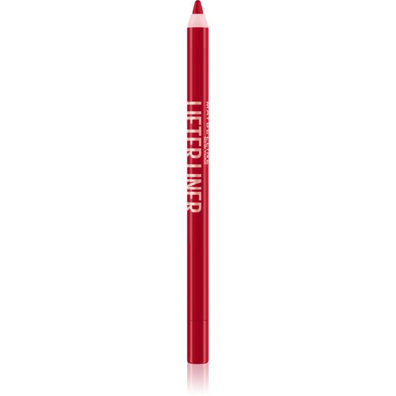 MAYBELLINE NEW YORK Lifter Liner konturovací tužka na rty s hydratačním účinkem odstín 010 Main Character 1.2 g
