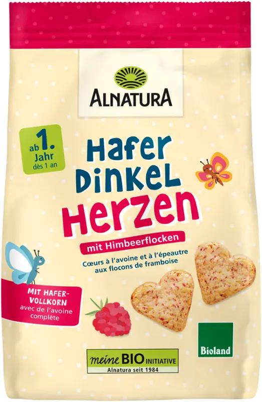 Alnatura BIO Ovesno-špaldová srdíčka, 125 g