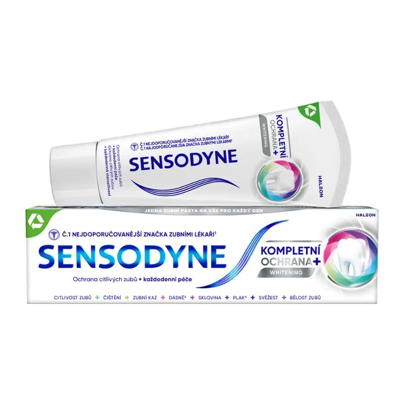 Sensodyne Zubní pasta Kompletní Ochrana+ Whitening, 75 ml