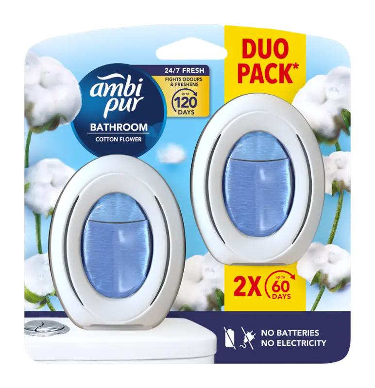 Ambi Pur Osvěžovač vzduchu Bathroom Cotton Fresh, 16 ml