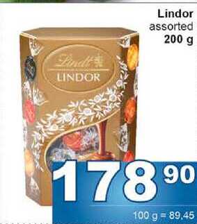 Lindor assorted 200 g 