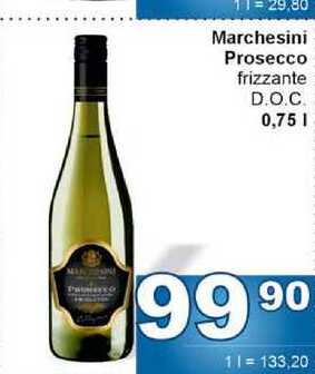 Marchesini Prosecco frizzante D.O.C. 0,75l
