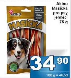 Akinu Masíčka pro psy jehněčí 75 g 