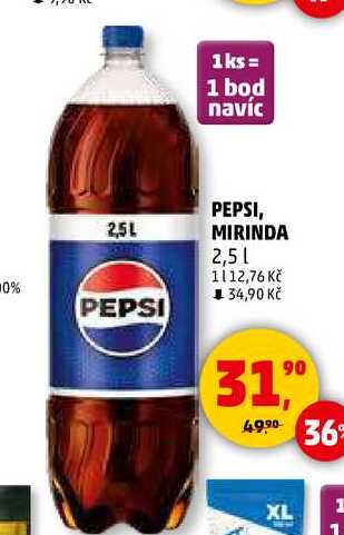  PEPSI, 2,5 l 