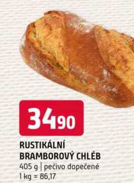 Rustikální bramborový chléb 405g