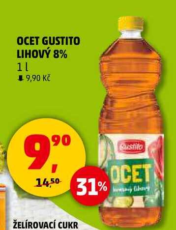 OCET GUSTITO LIHOVÝ 8%, 1 l 