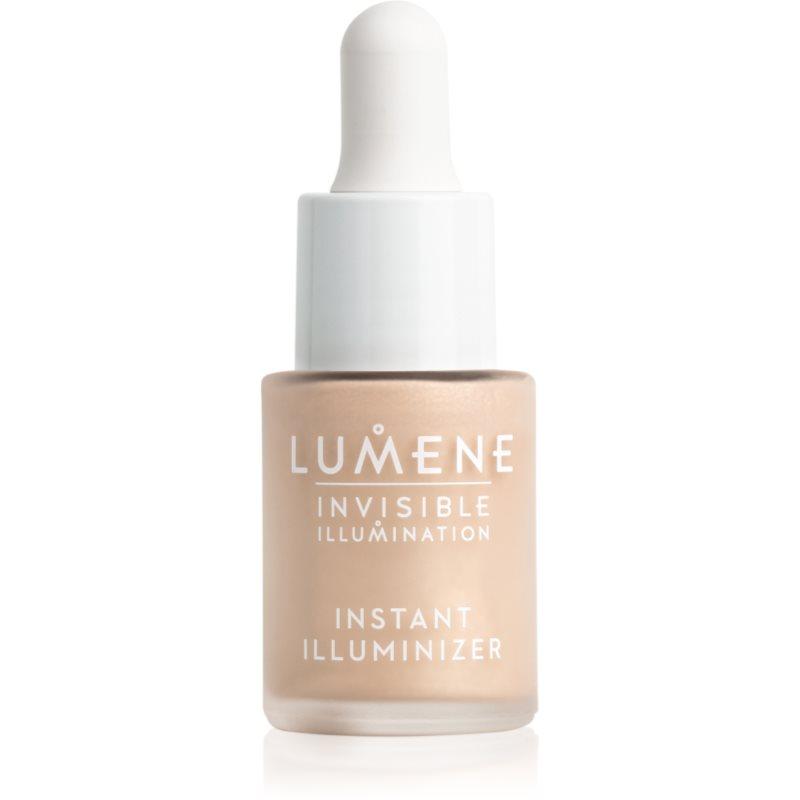 Lumene Invisible Illumination Instant Illuminizer rozjasňovač na tvář a oční okolí odstín Golden Hour 15 ml