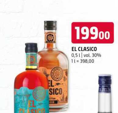 EL clasico 0,5l vol. 30% 