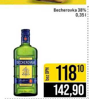 Becherovka 38% 0,35l