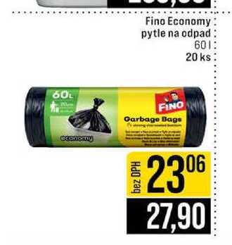 Fino Economy pytle na odpad 60l 20 ks