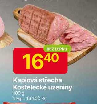 Kostelecké uzeniny Kapiová střecha 100 g