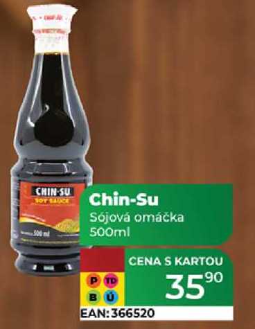 Chin-Su Sójová omáčka 500ml  