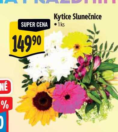 Kytice Slunečnice 1 ks
