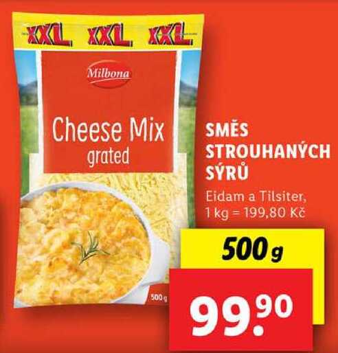 SMĚS STROUHANÝCH SÝRŮ, 500 g