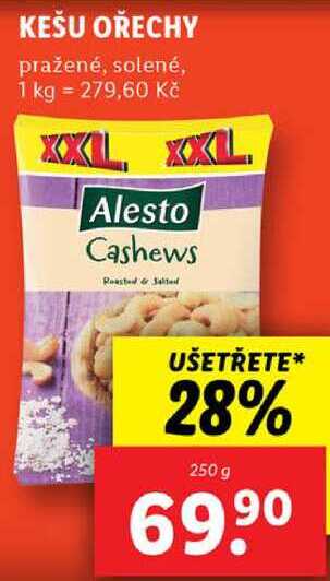 KEŠU OŘECHY, 250 g