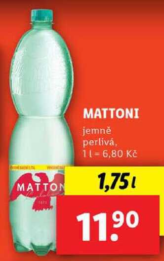 MATTONI, 1,75 l