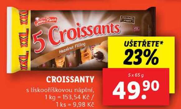 CROISSANTY, 5x 65 g