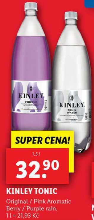KINLEY TONIC, 1,5 l