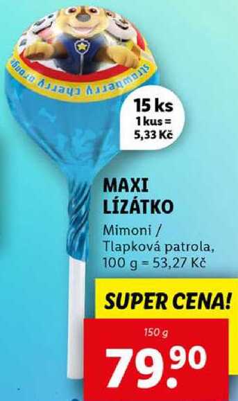 MAXI LÍZÁTKO, 150 g