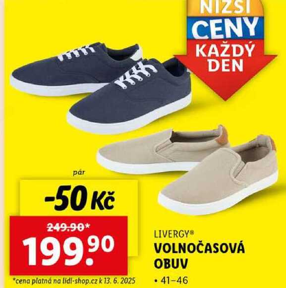 VOLNOČASOVÁ OBUV 