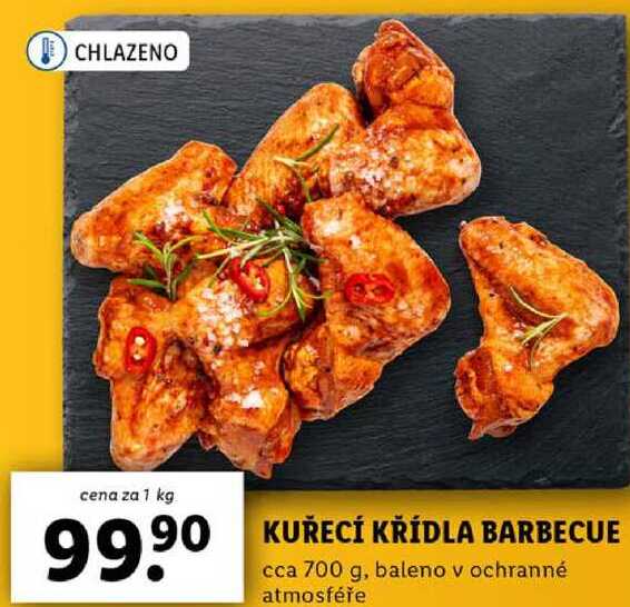 KUŘECÍ KŘÍDLA BARBECUE, cena za 1 kg