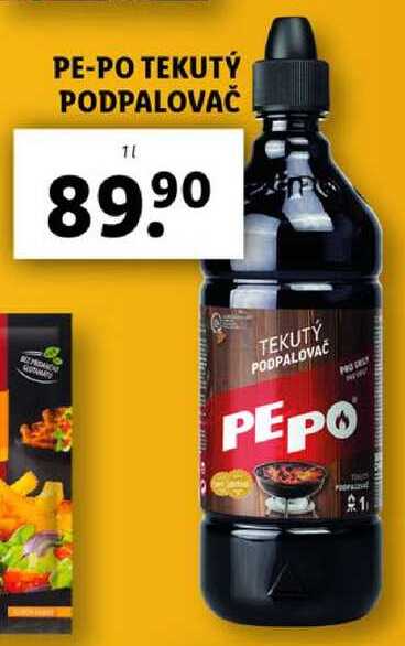 PE-PO TEKUTÝ PODPALOVAČ, 1 l