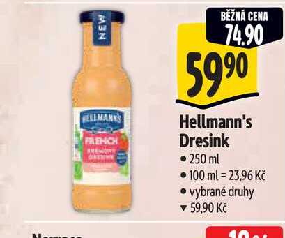   Hellmann's Dresink 250 ml  