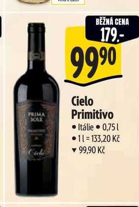   Cielo Primitivo  0,75 l