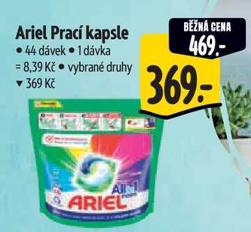 Ariel Prací kapsle 44 dávek 