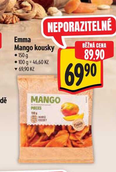   Emma Mango kousky 150 g 